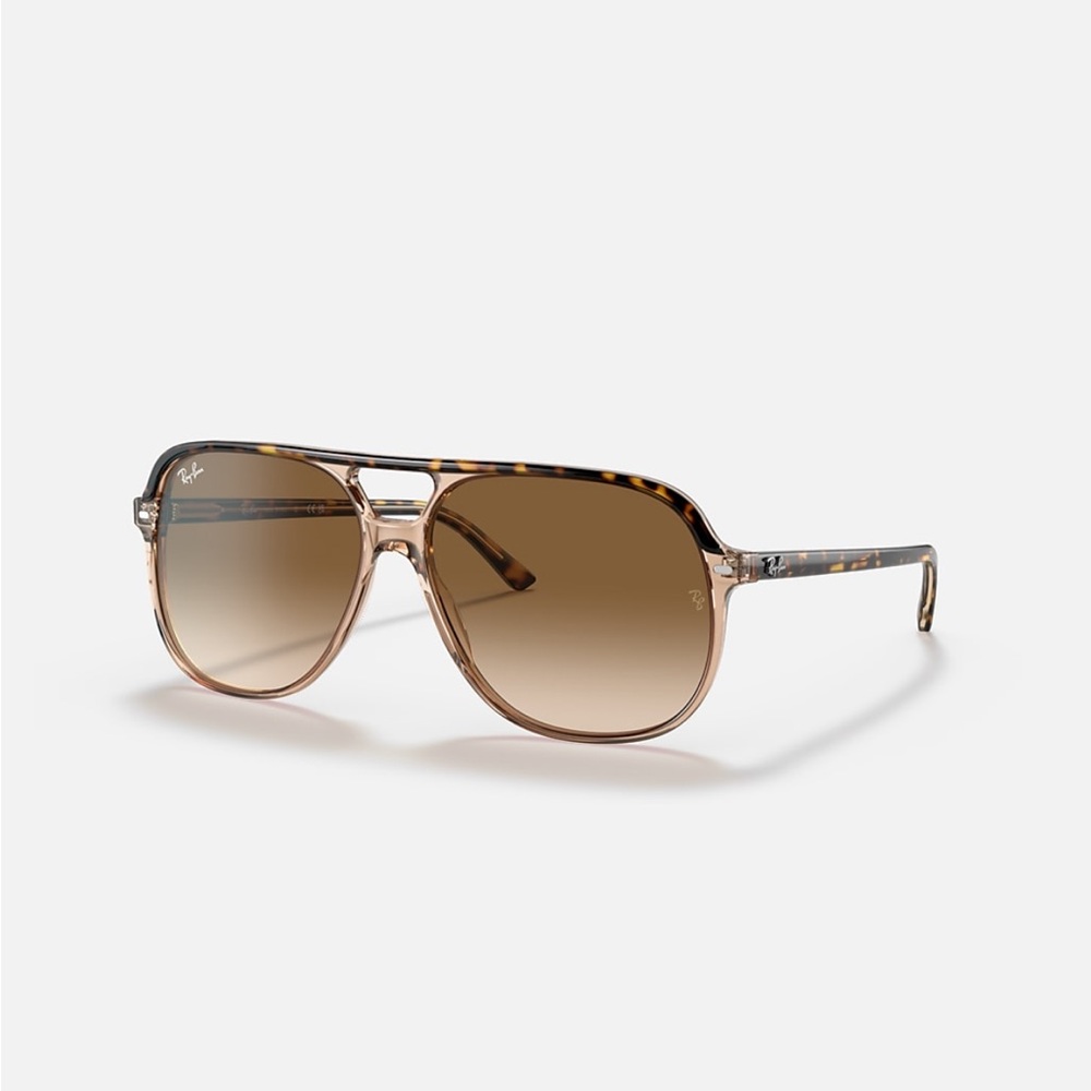 Ray-Ban Unisex Bill Tortoise Aviator Sunglasses